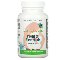 Seeking Health, Prenatal Essentials, Methyl-Free, 60 Vegetarian Capsules