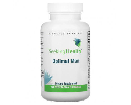 Мужское здоровье Optimal Man, 120 Vegetarian Capsules Мужское здоровье Optimal Man, 120 Vegetarian Capsules