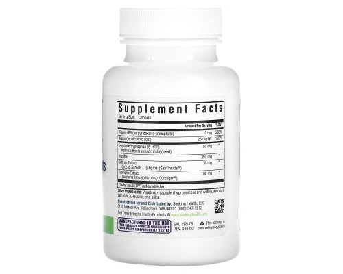 Seeking Health, Serotonin Nutrients, 60 Vegetarian Capsules Seeking Health, Serotonin Nutrients, 60 Vegetarian Capsules
