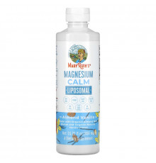 MaryRuth Organics, Magnesium Calm Liposomal, Almond Vanilla, 15.22 fl oz (450 ml)