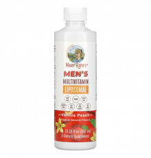 MaryRuth Organics, Men's Multivitamin Liposomal, Vanilla Peach, 15.22 fl oz (450 ml)