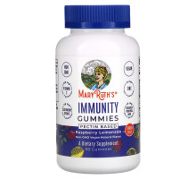 MaryRuth Organics, Immunity Gummies, Pectin Based, Raspberry Lemonade, 90 Gummies