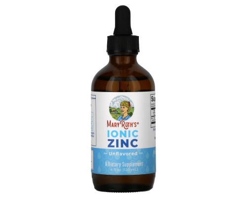 MaryRuth Organics, Liquid Ionic Zinc, Unflavored, 4 fl oz (120 ml) MaryRuth Organics, Liquid Ionic Zinc, Unflavored, 4 fl oz (120 ml)