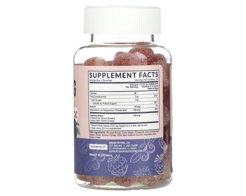MAV Nutrition, Успокаивающие жевательные мармеладки, для детей, ягодное ассорти, 60 жевательных таблеток MAV Nutrition, Успокаивающие жевательные мармеладки, для детей, ягодное ассорти, 60 жевательных таблеток
