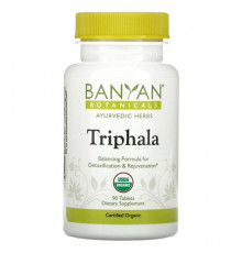 Для пищеварительной системы Banyan Botanicals, Трифала, 90 таблеток