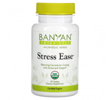 Аюрведа Banyan Botanicals, Stress Ease, 90 таблеток