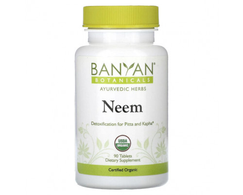 Аюрведа Banyan Botanicals, Ним, 90 таблеток