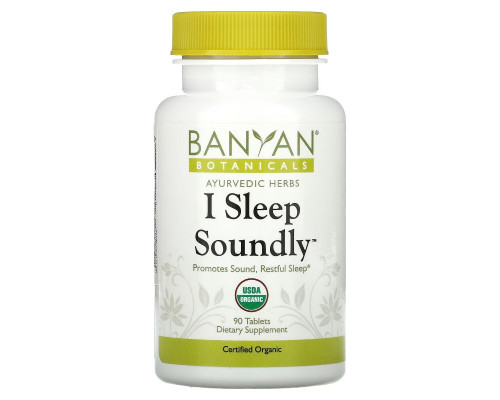 Banyan Botanicals, I Sleep Soundly, 90 Tablets Banyan Botanicals, I Sleep Soundly, 90 Tablets