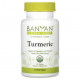 Имбирь и куркума Banyan Botanicals, Куркума, 90 таблеток