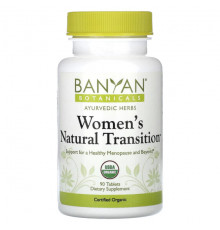 Женское здоровье Banyan Botanicals, Natural Transition для женщин, 90 таблеток