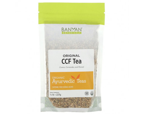 Травяные сборы и чаи Banyan Botanicals, Original CCF Tea, без кофеина, 227 г (0,5 фунта) Травяные сборы и чаи Banyan Botanicals, Original CCF Tea, без кофеина, 227 г (0,5 фунта)