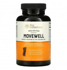 Live Conscious, MoveWell, 120 Capsules