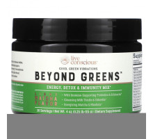 Зелень и зеленые овощи Beyond Greens, Energy, Detox & Immunity Mix, Light Matcha, 4 oz (115 g)