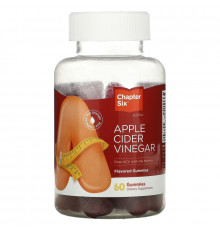 Chapter Six, Apple Cider Vinegar, 60 Gummies