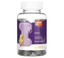 Chapter Six, Iron, Flavored, 60 Gummies
