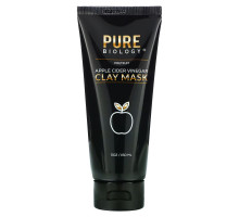 Pure Biology, Apple Cider Vinegar Clay Beauty Mask, 5 oz (150 ml)