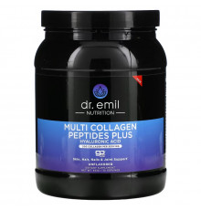Dr. Emil Nutrition, Multi Collagen Peptides Plus, Unflavored, 663 g