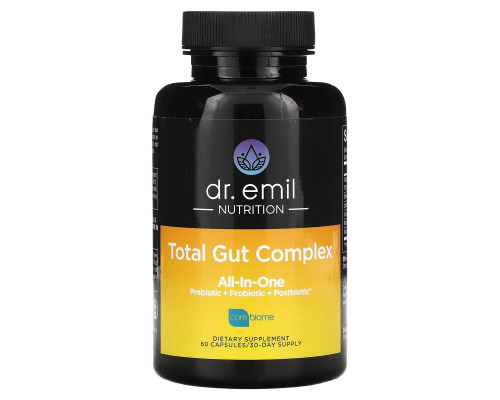 Dr. Emil Nutrition, Total Gut Complex, 60 Capsules Dr. Emil Nutrition, Total Gut Complex, 60 Capsules