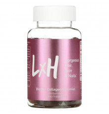 LxH, Biotin + Collagen Gummies, 60 Gummies