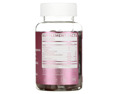 LxH, Biotin + Collagen Gummies, 60 Gummies LxH, Biotin + Collagen Gummies, 60 Gummies
