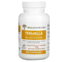 Real Mushrooms, Tremella, Rejuvenation, 120 Capsules