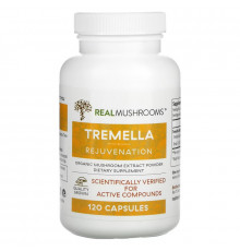 Real Mushrooms, Tremella, Rejuvenation, 120 Capsules