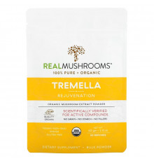 Real Mushrooms, Tremella, Organic Mushroom Extract Powder, 2.12 oz (60 g)