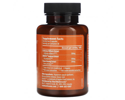 Грибы RealBoost™, Mushrooms + Herbs, 60 Capsules Грибы RealBoost™, Mushrooms + Herbs, 60 Capsules