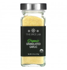 The Spice Lab, Organic Granulated Garlic, 2.6 oz (73 g)