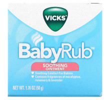 Vicks, Baby Rub, Soothing Ointment, 1.76 oz (50 g)