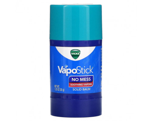 От гриппа и простуды VapoStick, Solid Balm, 1.25 oz (35 g) От гриппа и простуды VapoStick, Solid Balm, 1.25 oz (35 g)
