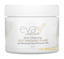 Eva Naturals, Skin Clearing, Spot Treatment & Mask, 2 oz