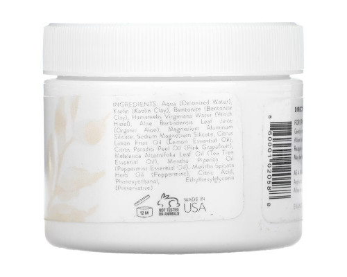 Eva Naturals, Skin Clearing, Spot Treatment & Mask, 2 oz Eva Naturals, Skin Clearing, Spot Treatment & Mask, 2 oz