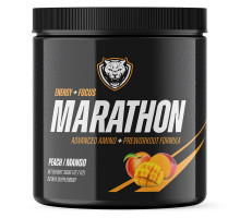 6AM Run, Marathon, Advanced Amino + Preworkout Formula, Peach Mango, 12.7 oz (360 g)