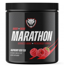 6AM Run, Marathon, Advanced Amino + Preworkout Formula, Raspberry Iced Tea, 12.7 oz (360 g)