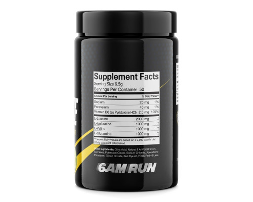 6AM Run, Finishline, Soreness + Fatigue Recovery Aid, Lemon Lime, 11.46 oz (325 g) 6AM Run, Finishline, Soreness + Fatigue Recovery Aid, Lemon Lime, 11.46 oz (325 g)