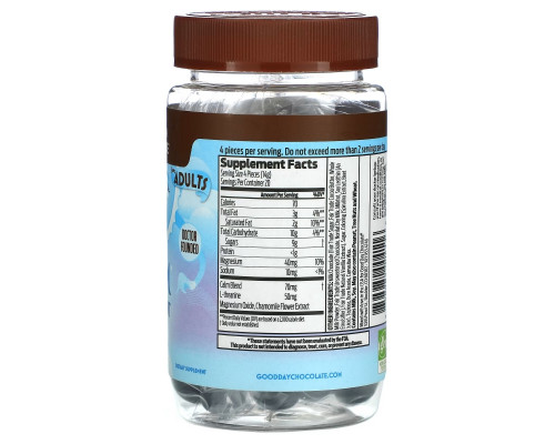 Good Day Chocolate, Calm Supplement, For Adults, 80 Candy Coated Pieces Good Day Chocolate, Calm Supplement, For Adults, 80 Candy Coated Pieces