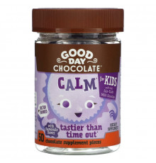 Good Day Chocolate, Calm, для детей, 50 шоколадных добавок