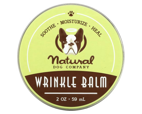 Natural Dog Company, Wrinkle Balm, 2 oz (59 ml) Natural Dog Company, Wrinkle Balm, 2 oz (59 ml)