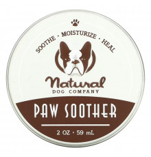Natural Dog Company, Пустышка Paw, 59 мл (2 унции)