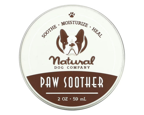 Natural Dog Company, Пустышка Paw, 59 мл (2 унции) Natural Dog Company, Пустышка Paw, 59 мл (2 унции)