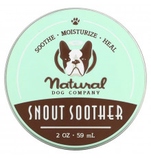 Natural Dog Company, Пустышка для морды, увлажнение, 59 мл (2 унции)