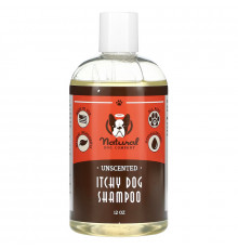 Natural Dog Company, Без запаха, шампунь против зуда для собак, 12 унций