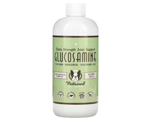 Natural Dog Company, Glucosamine, Extra Strength Join Support, All Ages, 16 oz (473 ml) Natural Dog Company, Glucosamine, Extra Strength Join Support, All Ages, 16 oz (473 ml)