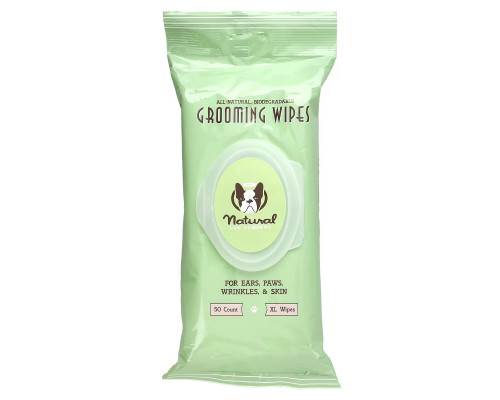 Natural Dog Company, Салфетки для ухода, для всех возрастов, XL, 50 шт. Natural Dog Company, Салфетки для ухода, для всех возрастов, XL, 50 шт.