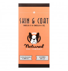 Natural Dog Company, Skin & Coat, Omega-3 & Omega-6 Oil, 16 oz (473 ml)