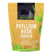 Viva Naturals, Organic Psyllium Husk Powder, 24 oz (680 g)