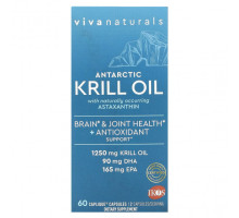 Рыбий жир и Омега 3, 6, 9 Antarctic Krill Oil with Astaxanthin, 60 Caplique Capsules