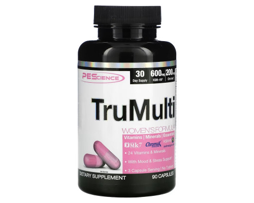 PEScience, TruMulti Women's Formula, 90 Capsules PEScience, TruMulti Women's Formula, 90 Capsules