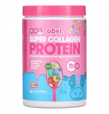 Obvi, Super Collagen Protein, Fruity Cereal, 12.69 oz (360 g)
